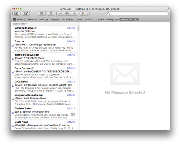 Fastmail vs. Gmail, Gmail-Alternative